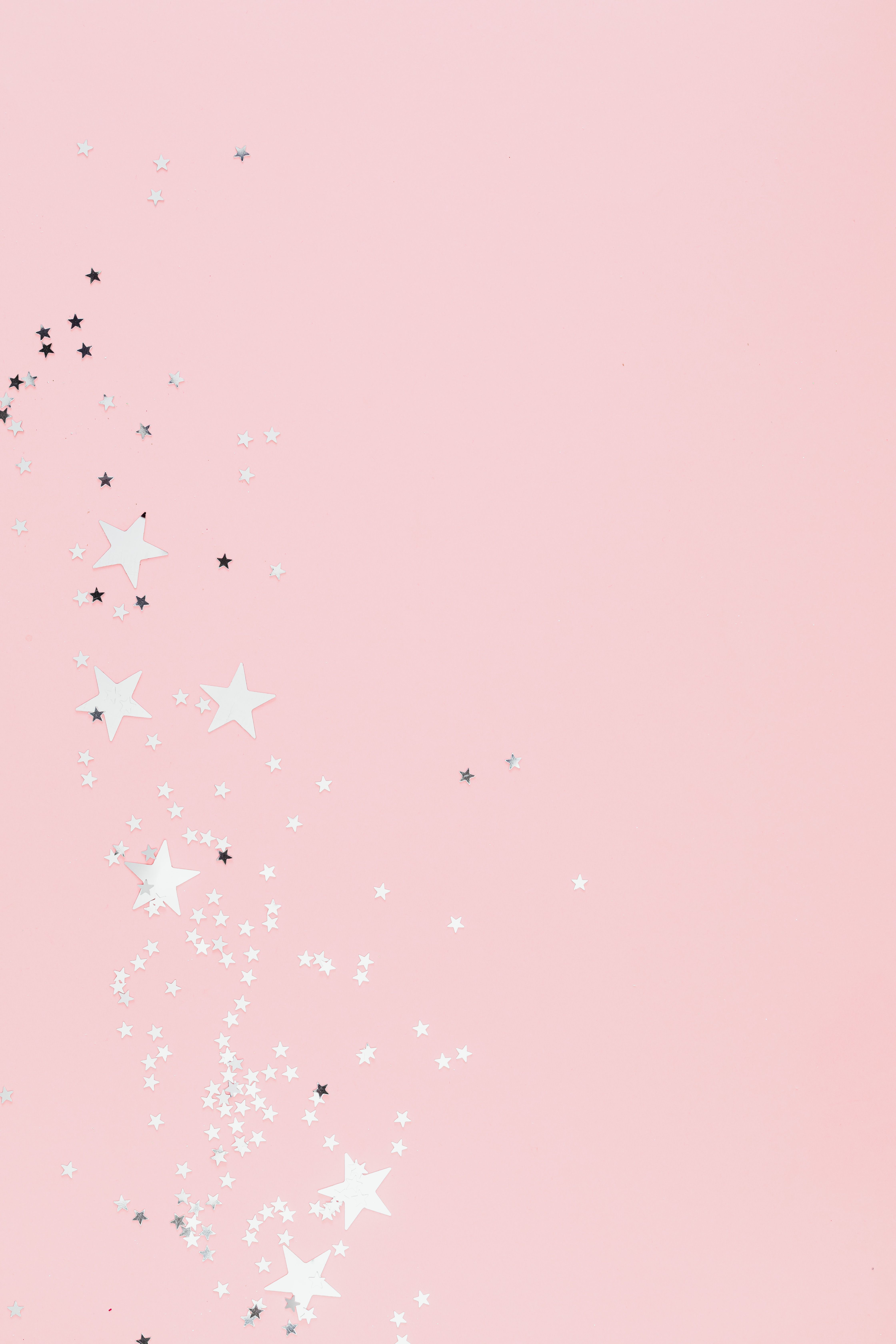 Pink and White Stars in the Sky · Free