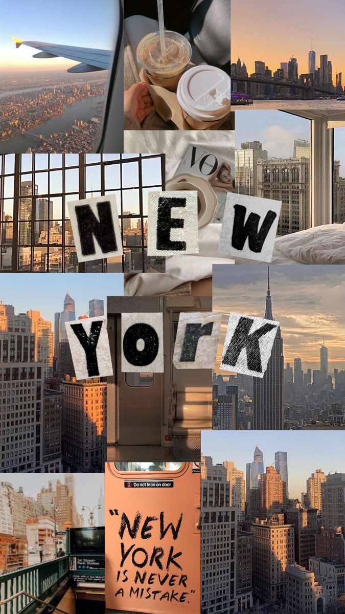 New York wallpaper iPhone aesthetic ♡︎. Fond d'écran coloré, Photographie nocturne, Fond d'écran téléphone