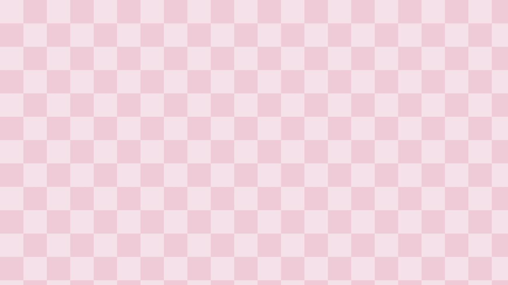 cute small pastel pink checkers, gingham, plaid, aesthetic checkerboard pattern wallpaper illustration, perfect for wallpaper, backdrop, postcard, background for your design