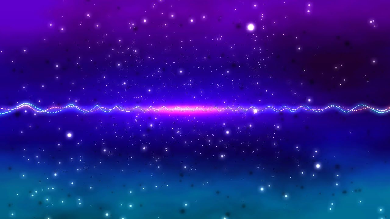 4K Neon Purple SPACE (!!!) STARS Moving Background