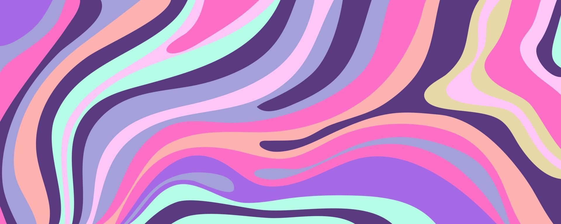 Wave y2k background for retro design. Liquid groovy marble pink background. Purple y2k pattern in modern style pink. Psychedelic retro wave wallpaper
