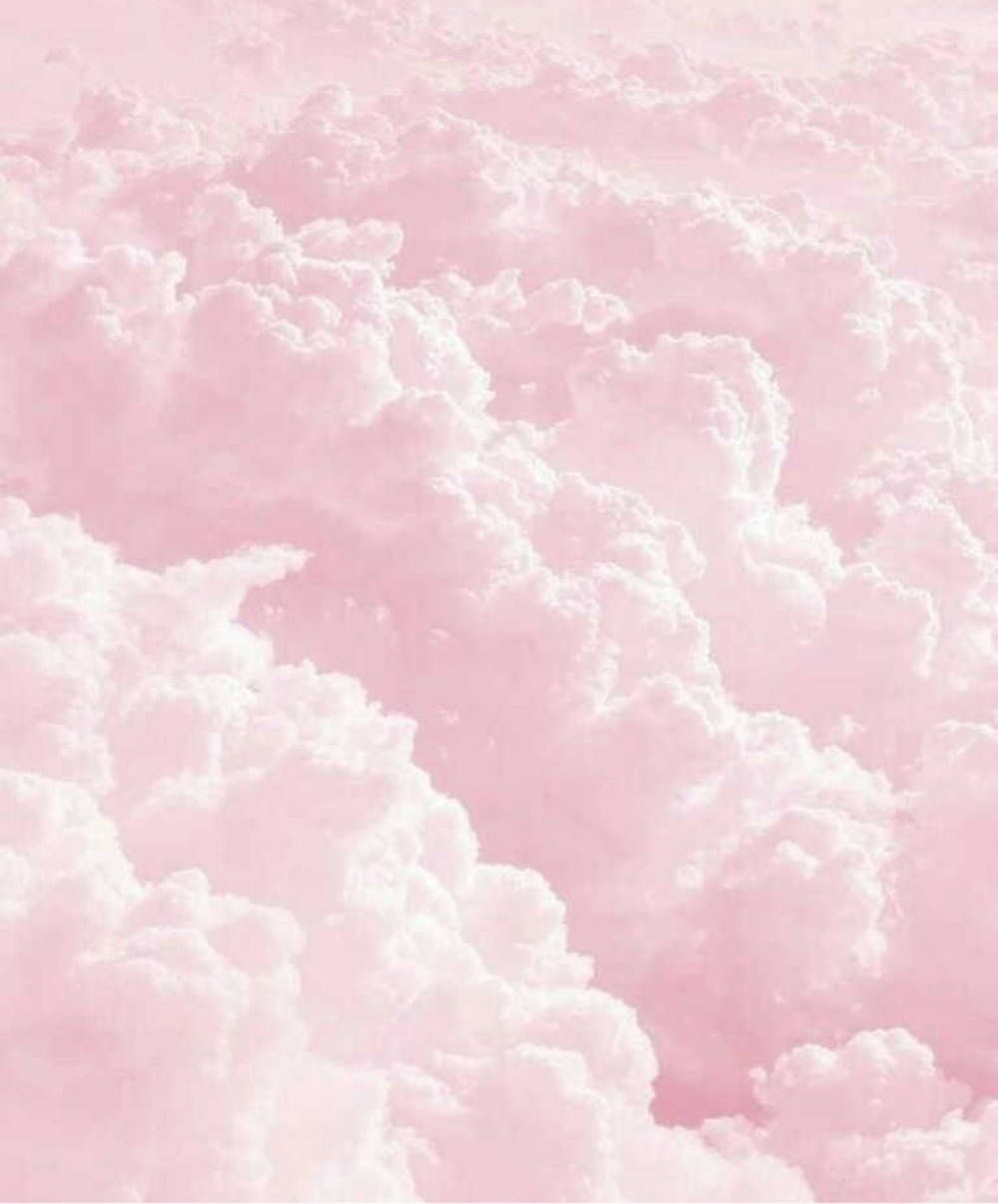Download Pastel iPad Thick Pink Clouds Wallpaper