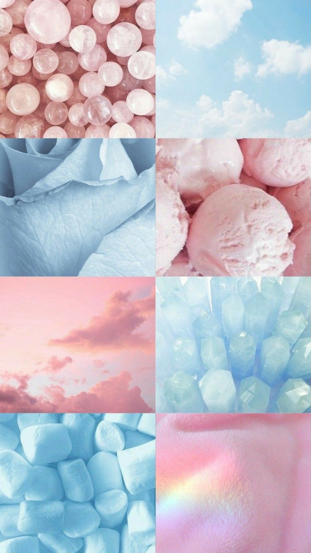 Aqua And Pink Wallpaper