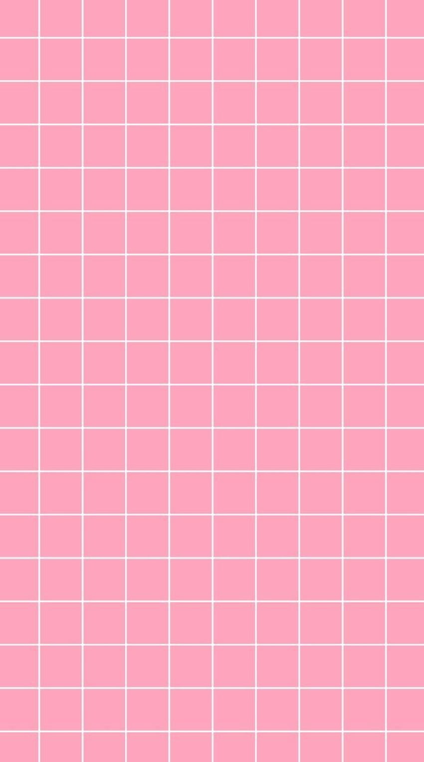 Pink aesthetic grid HD wallpaper