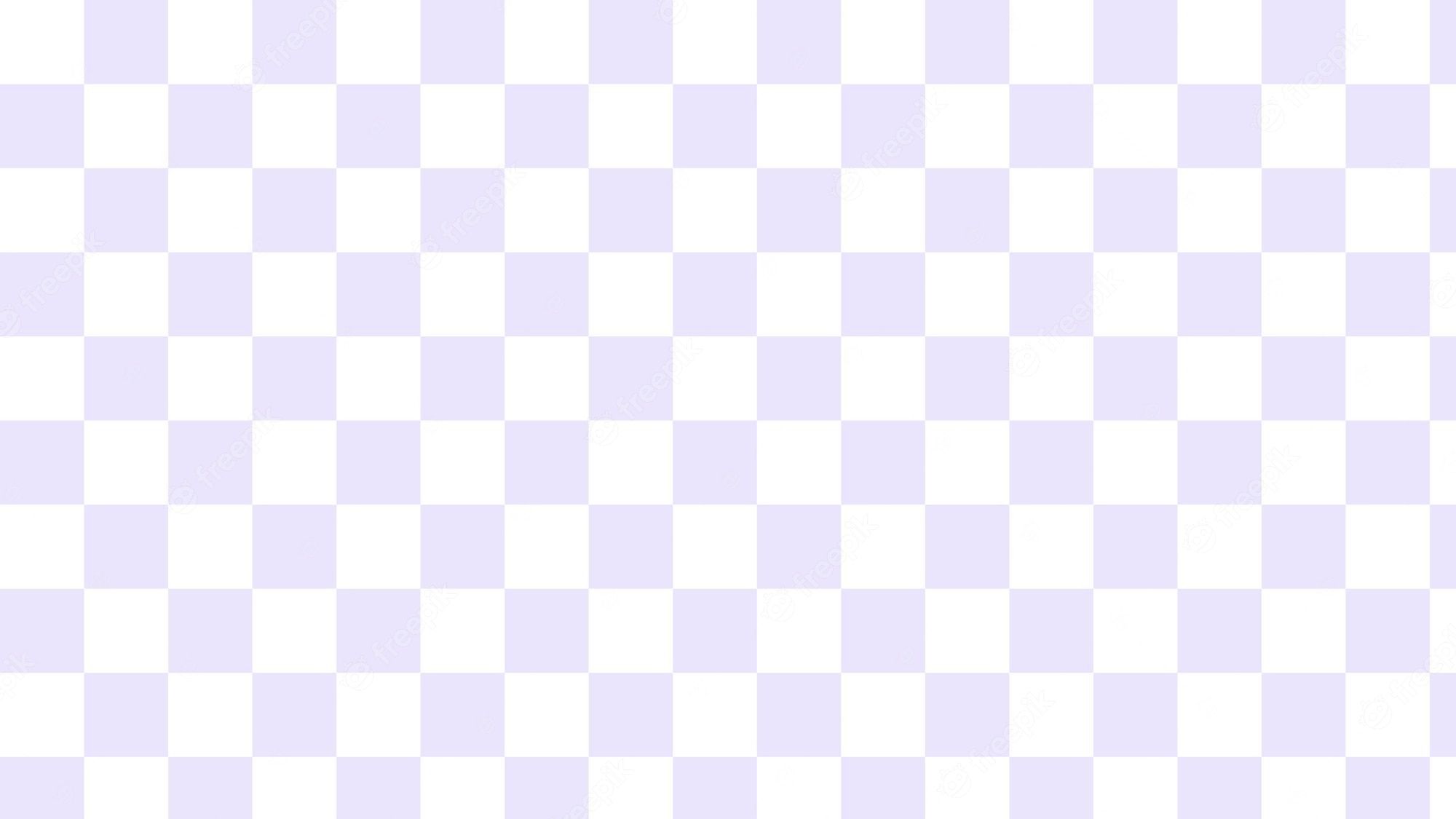 Premium Vector. Aesthetic cute pastel purple checkerboard gingham checkers background illustration perfect for backdrop wallpaper postcard background banner