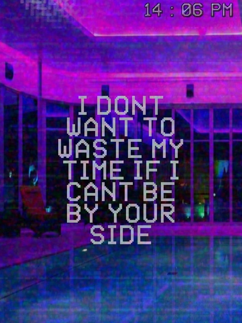 Purple Aesthetic Quotes, purple quotes HD phone wallpaper