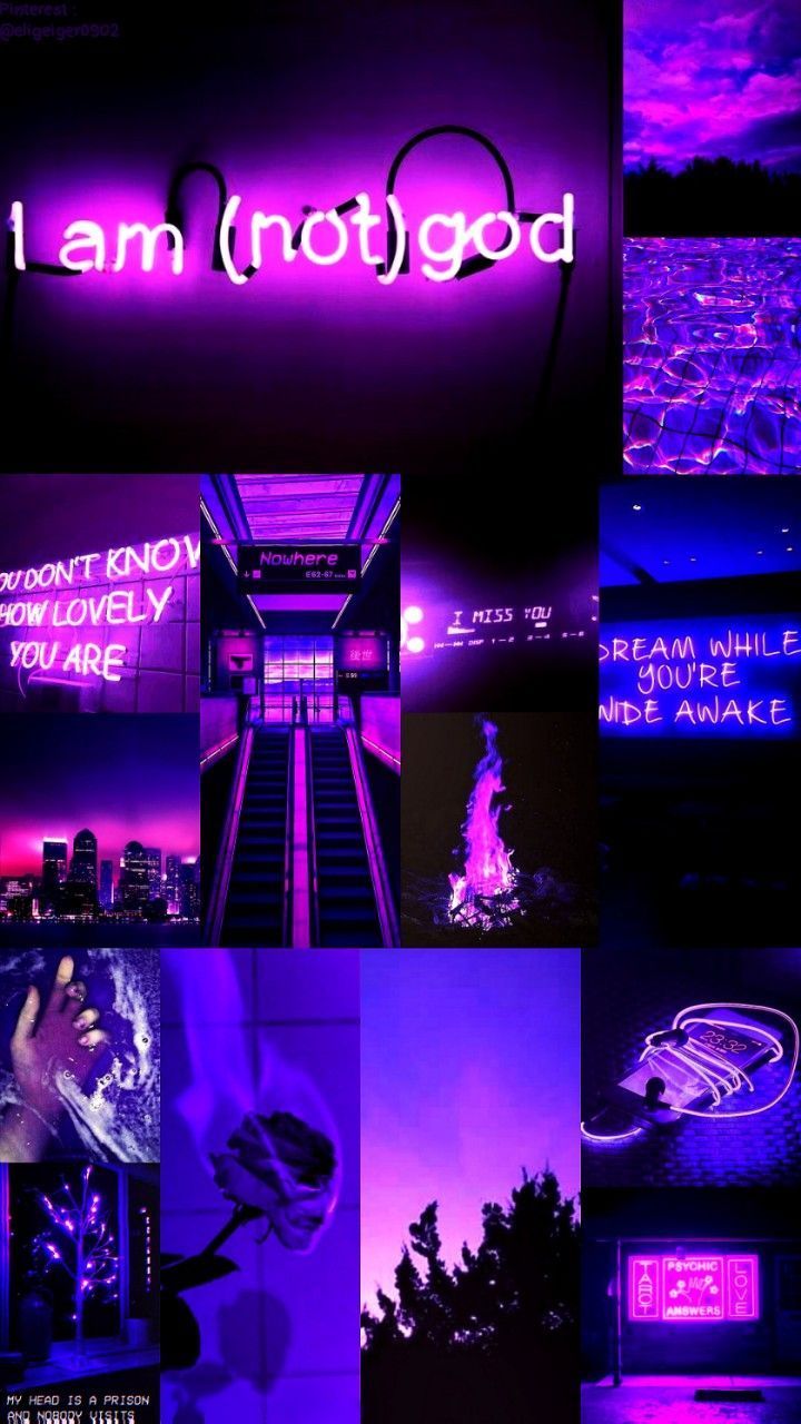 Neon purple Wallpaper. Dark purple aesthetic, Dark purple wallpaper, Wallpaper iphone neon