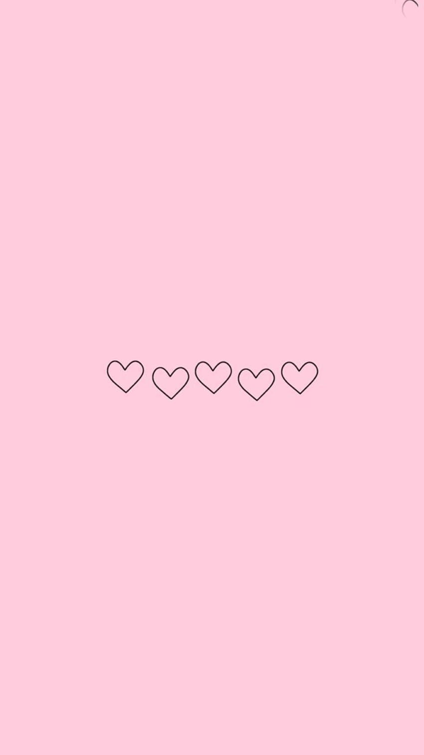 Aesthetic Pink Simple Background , Light Pink Simple HD phone wallpaper