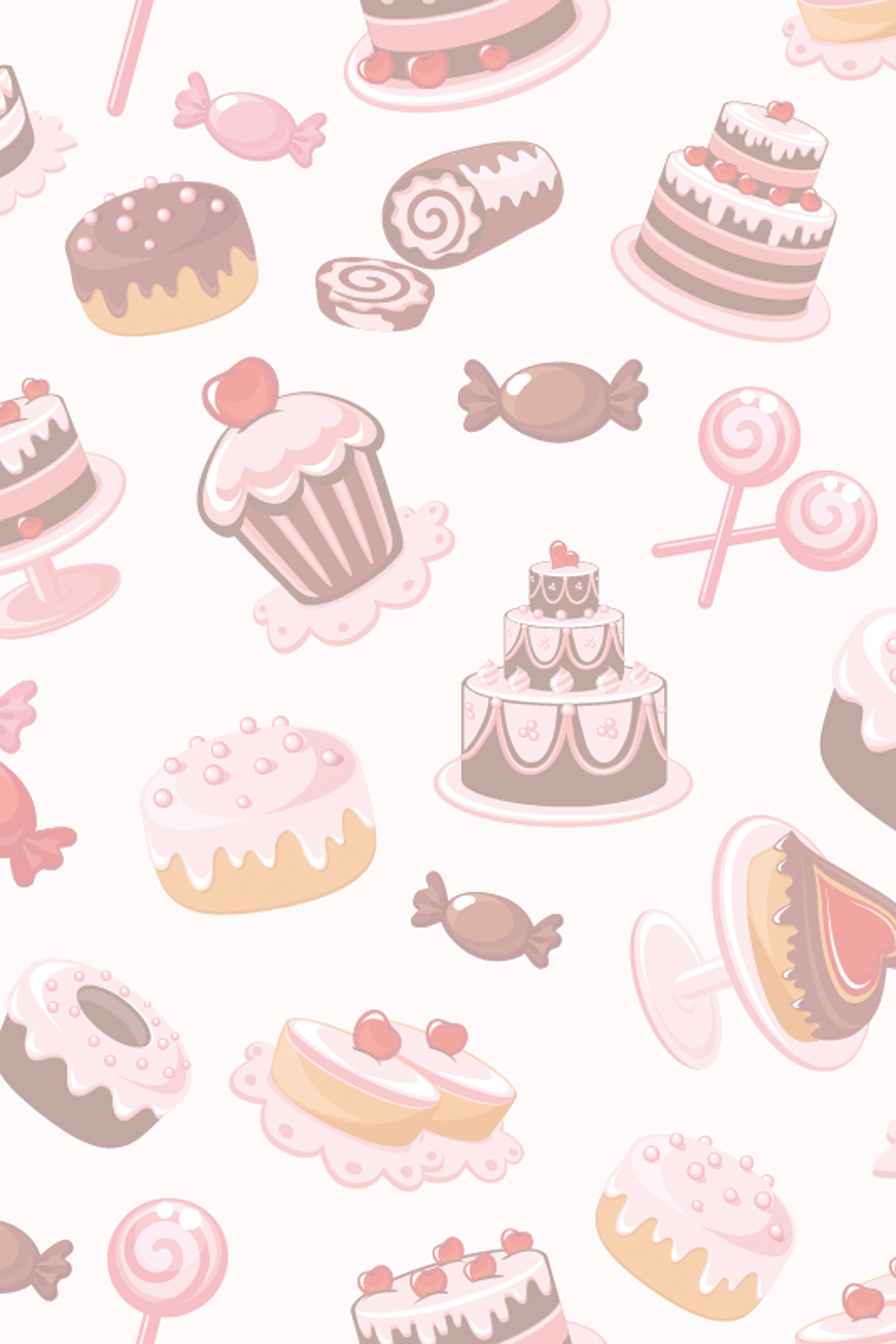 Kawaii Cake Wallpaper