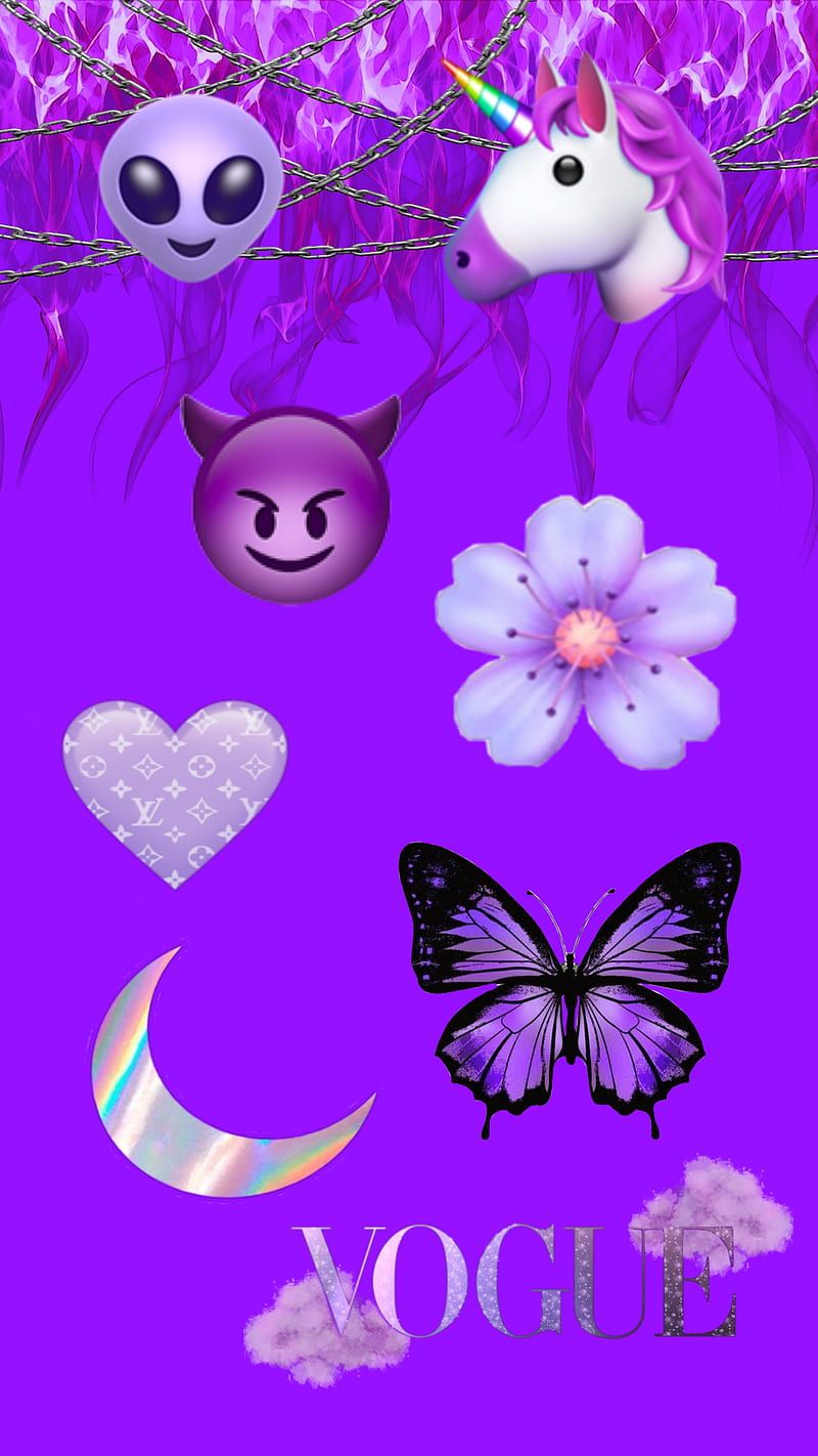 Purple aesthetic, aesthetic, purple, HD phone wallpaper