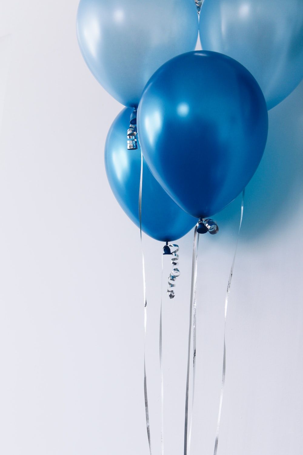 Blue Balloons Picture. Download Free Image