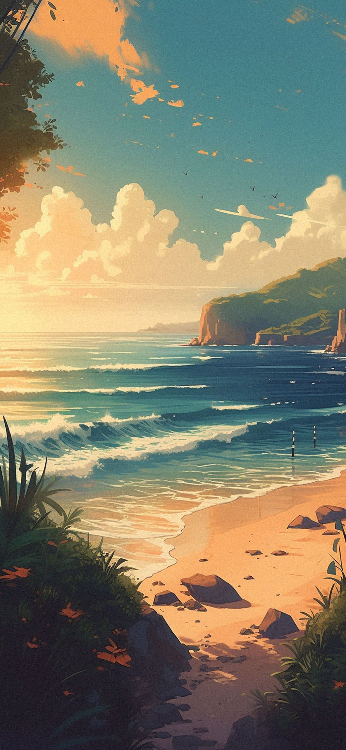Beautiful Ocean Summer Wallpaper Aesthetic Wallpaper