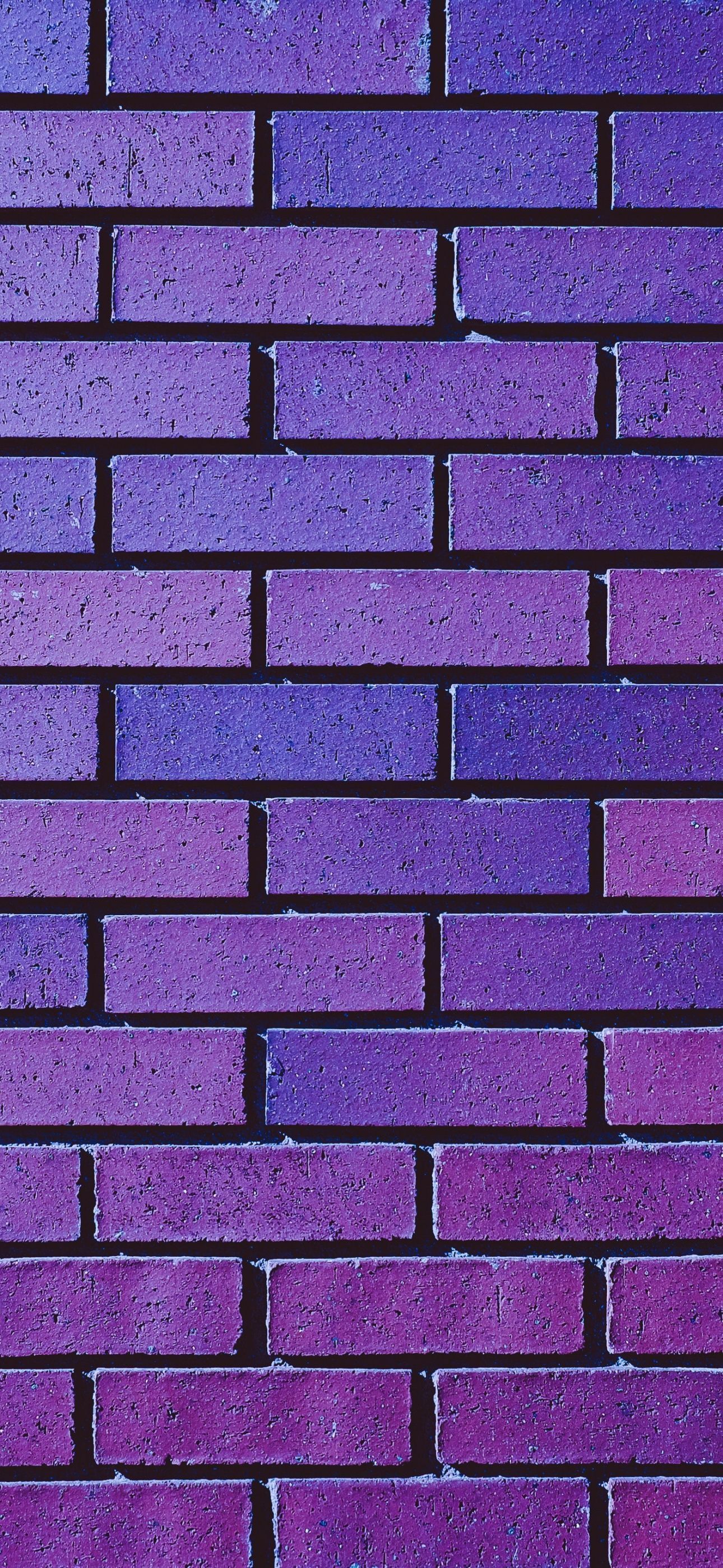 Brick wall Wallpaper 4K, Purple, Violet, Bricks, Bright
