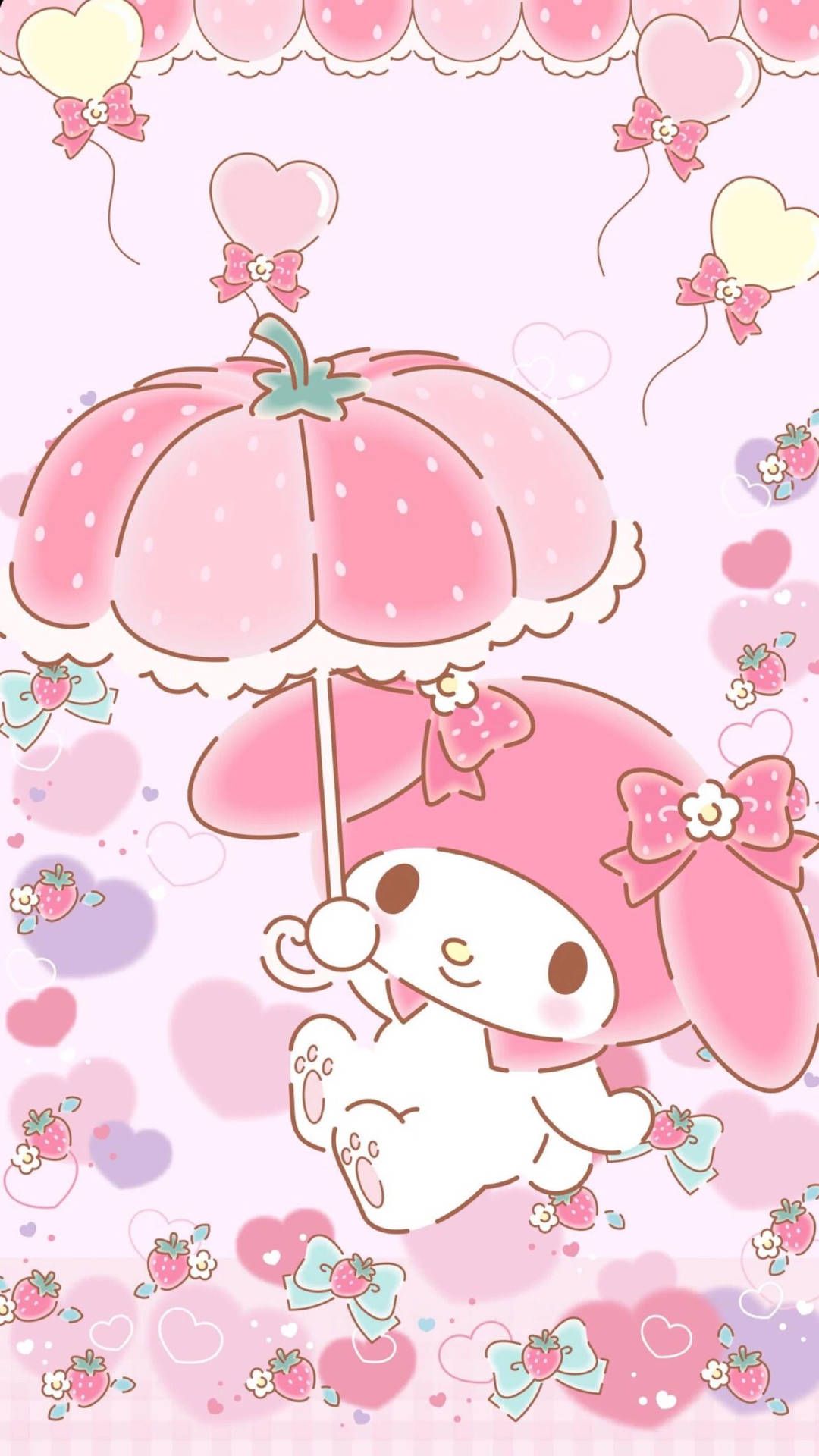 Download My Melody Cute IPhone Wallpaper