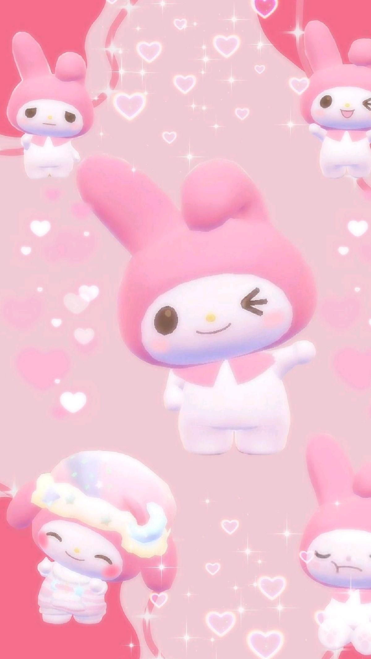 My Melody wallpaper - My Melody, pink