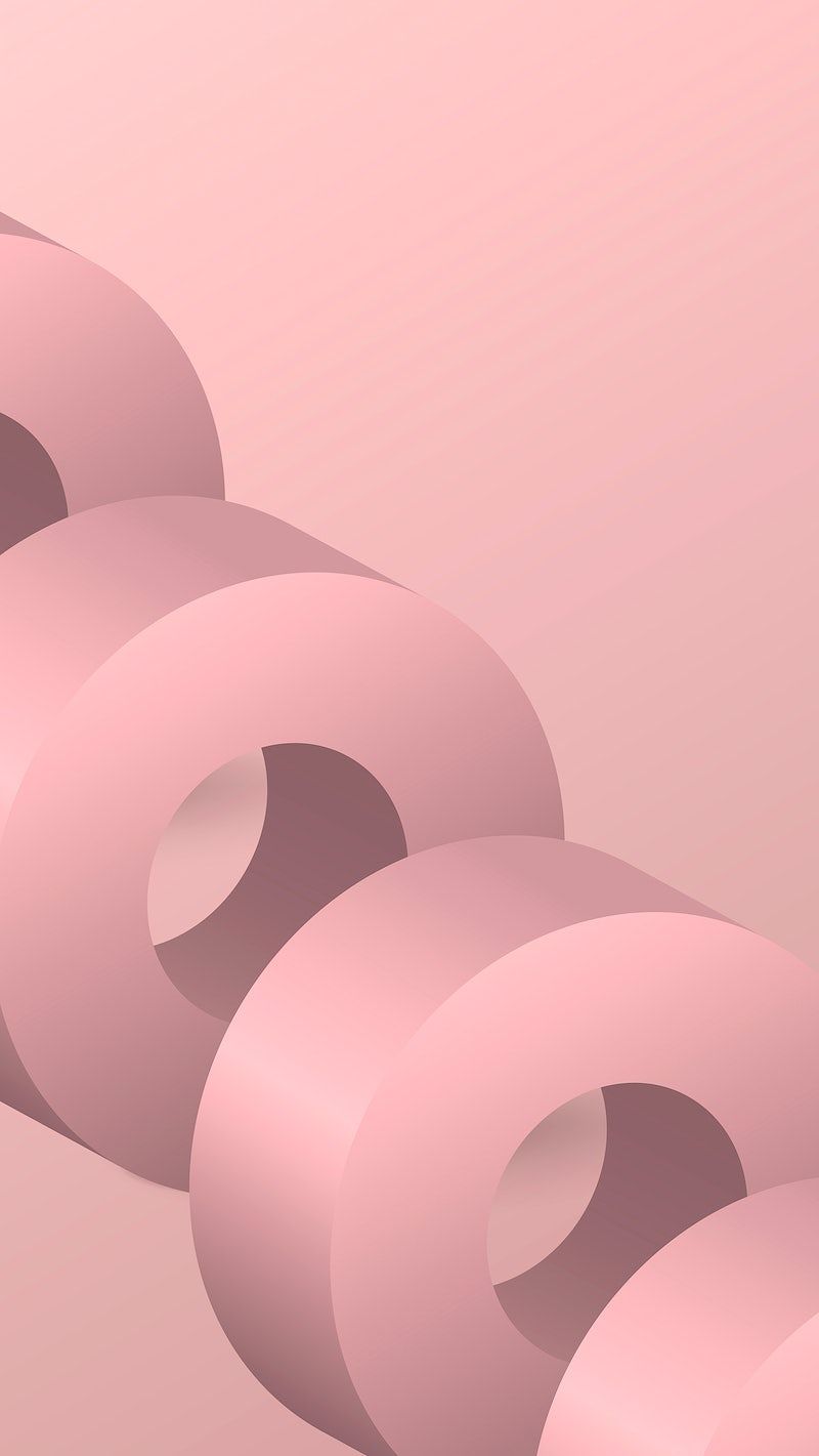 Pink aesthetic phone wallpaper, geometric