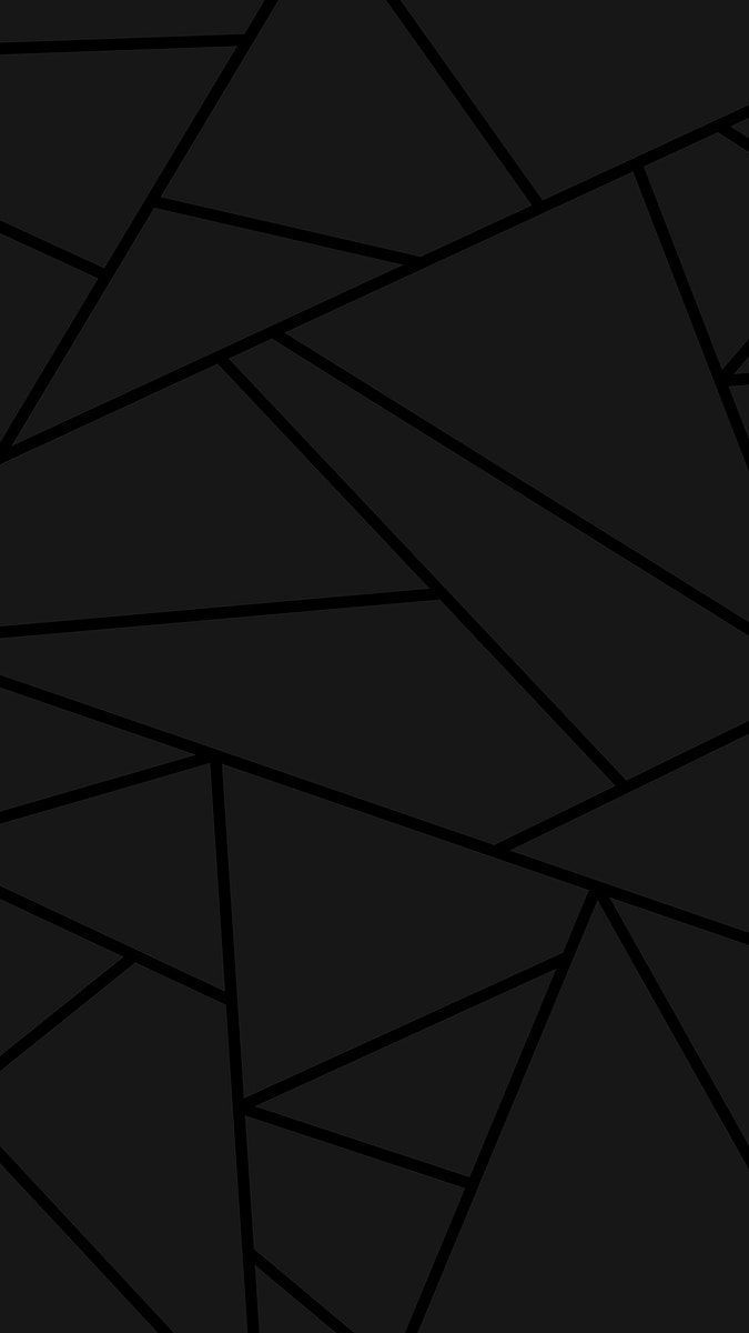 Triangle geometric pattern black background. free image / sasi. Simple iphone wallpaper, Geometric pattern, Geometric