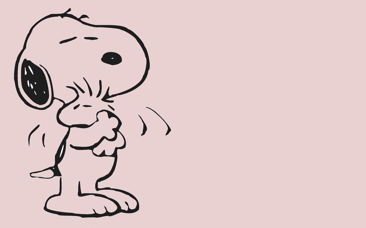 Peanuts Snoopy wallpaper - 1280x800 - 1014001 - WallDevil - Charlie Brown, pink, Snoopy