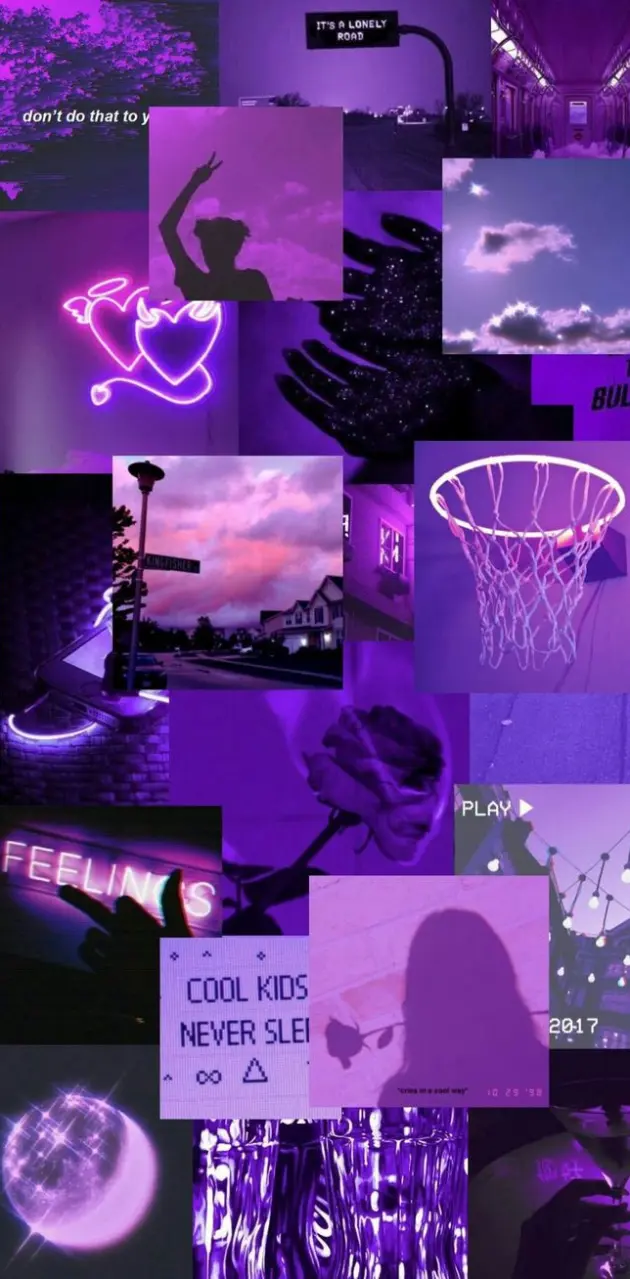 Dark purple wallpaper
