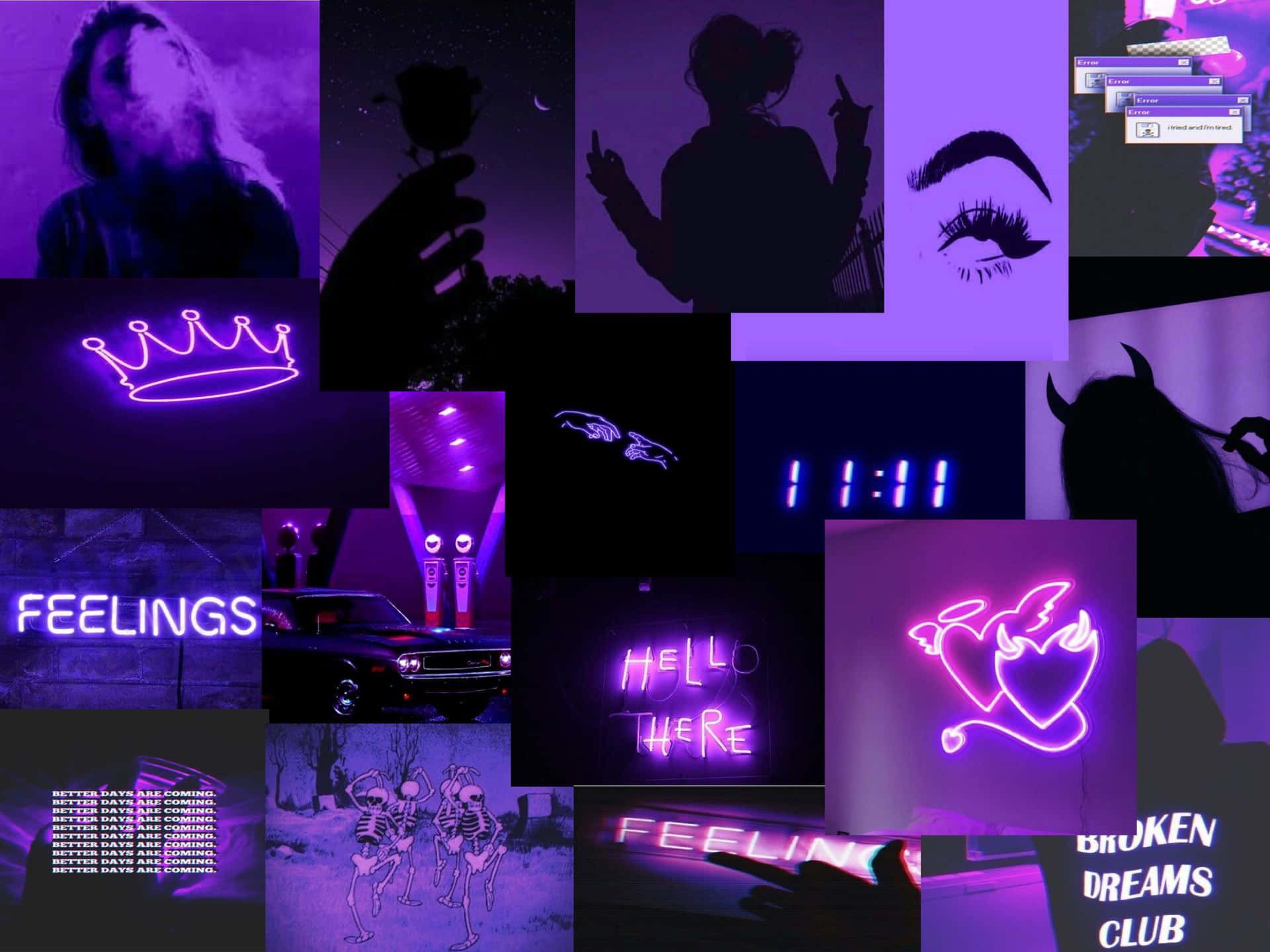 Purple Aesthetic Background s