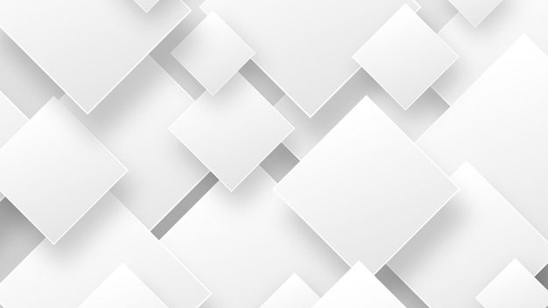 Squares White Geometric Shapes HD White Aesthetic Wallpaper