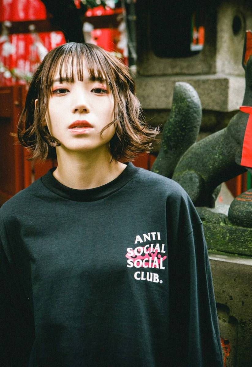 Download Anti Social Social Club Shirt Woman Wallpaper