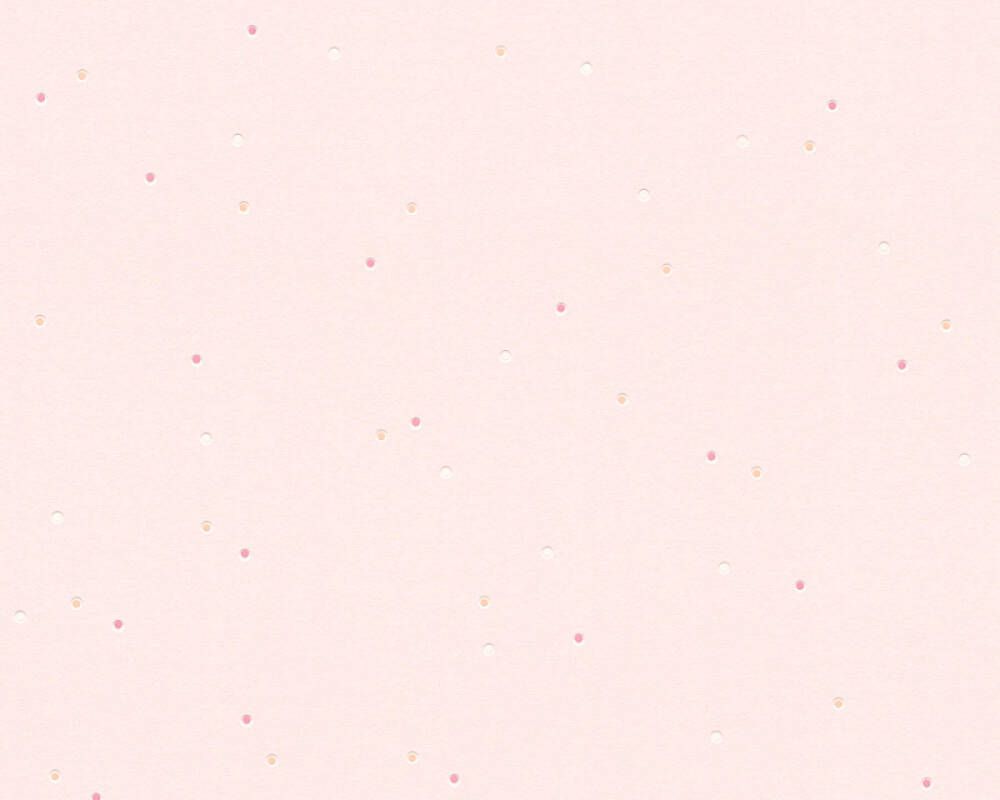 A.S. Création Wallpaper «Uni, Pink» 219473