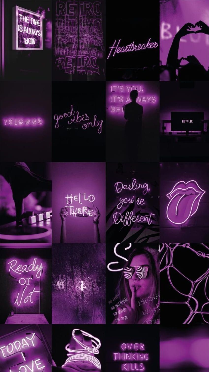 Purple aesthetic, magenta HD phone wallpaper