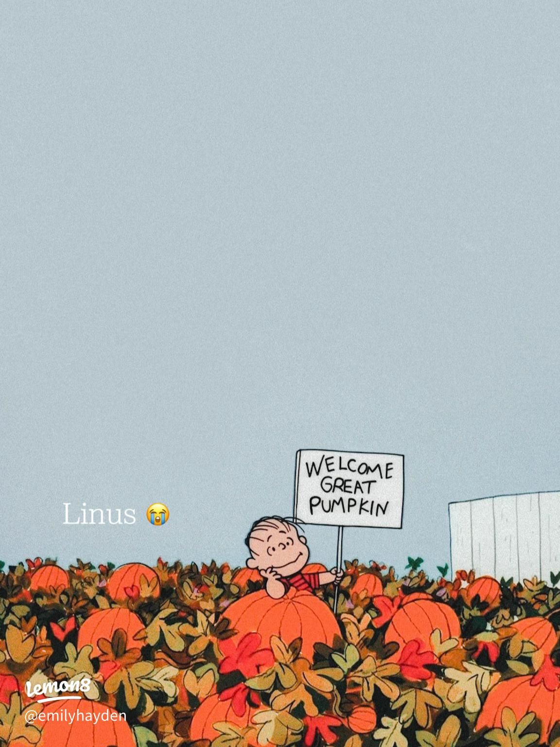 Fall Wallpaper -Charlie Brown Edition