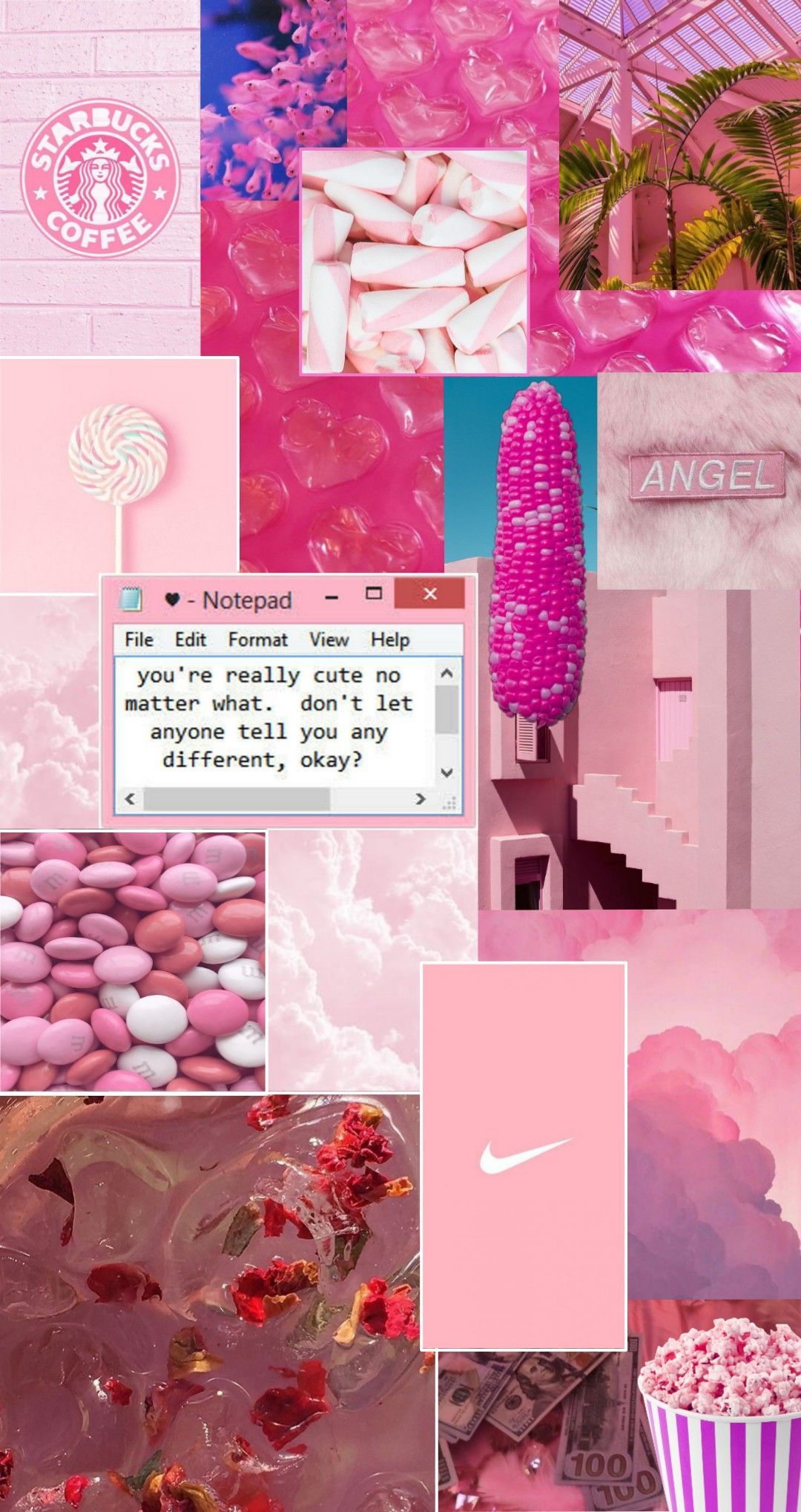 Pink aesthetic wallpaper. Pink wallpaper iphone, Edgy wallpaper, Aesthetic wallpaper