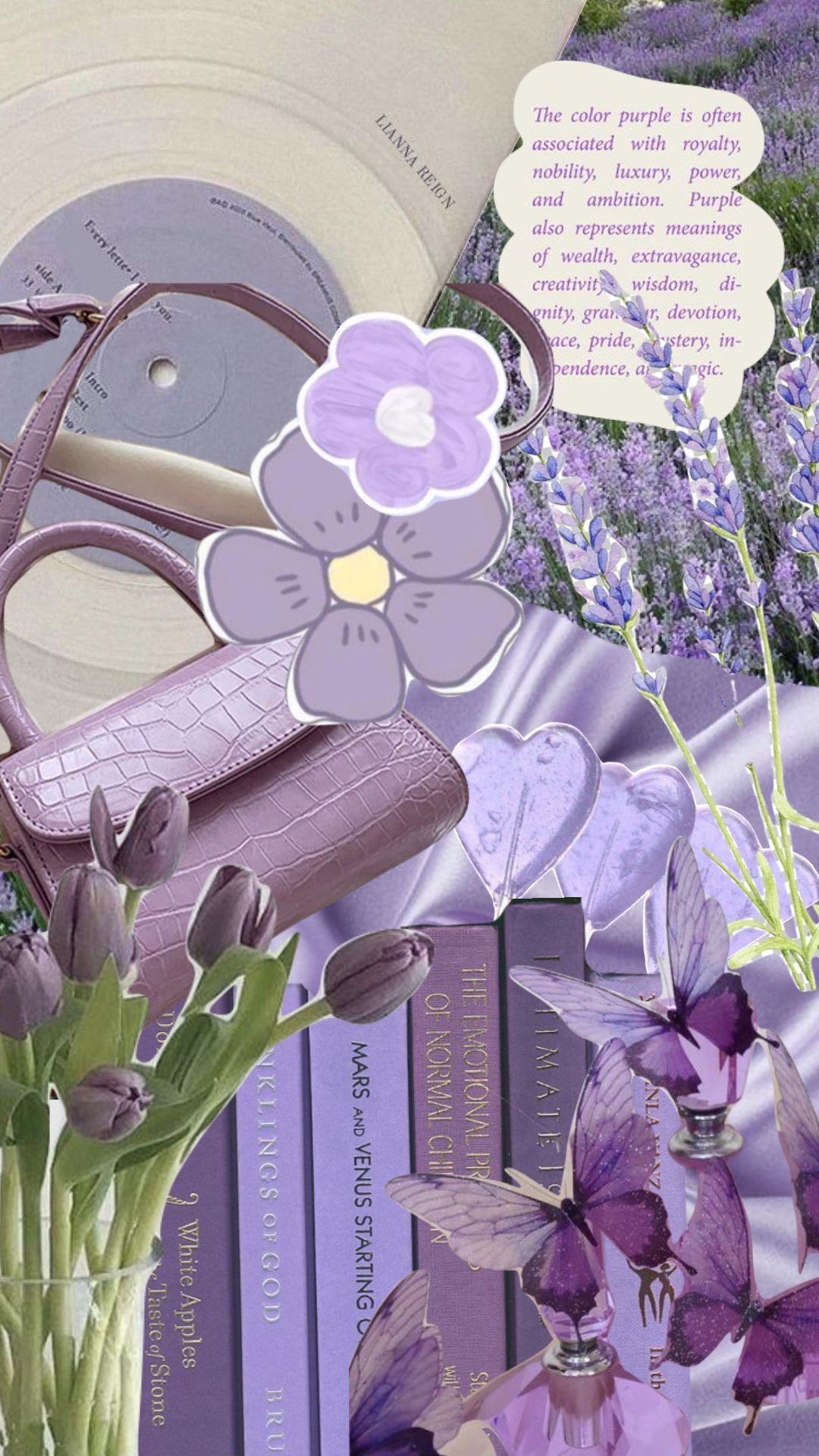 Lavender dreams #lavender #lilac #purple #aesthetic #collage. Purple wallpaper phone, Purple aesthetic background, Pretty wallpaper tumblr