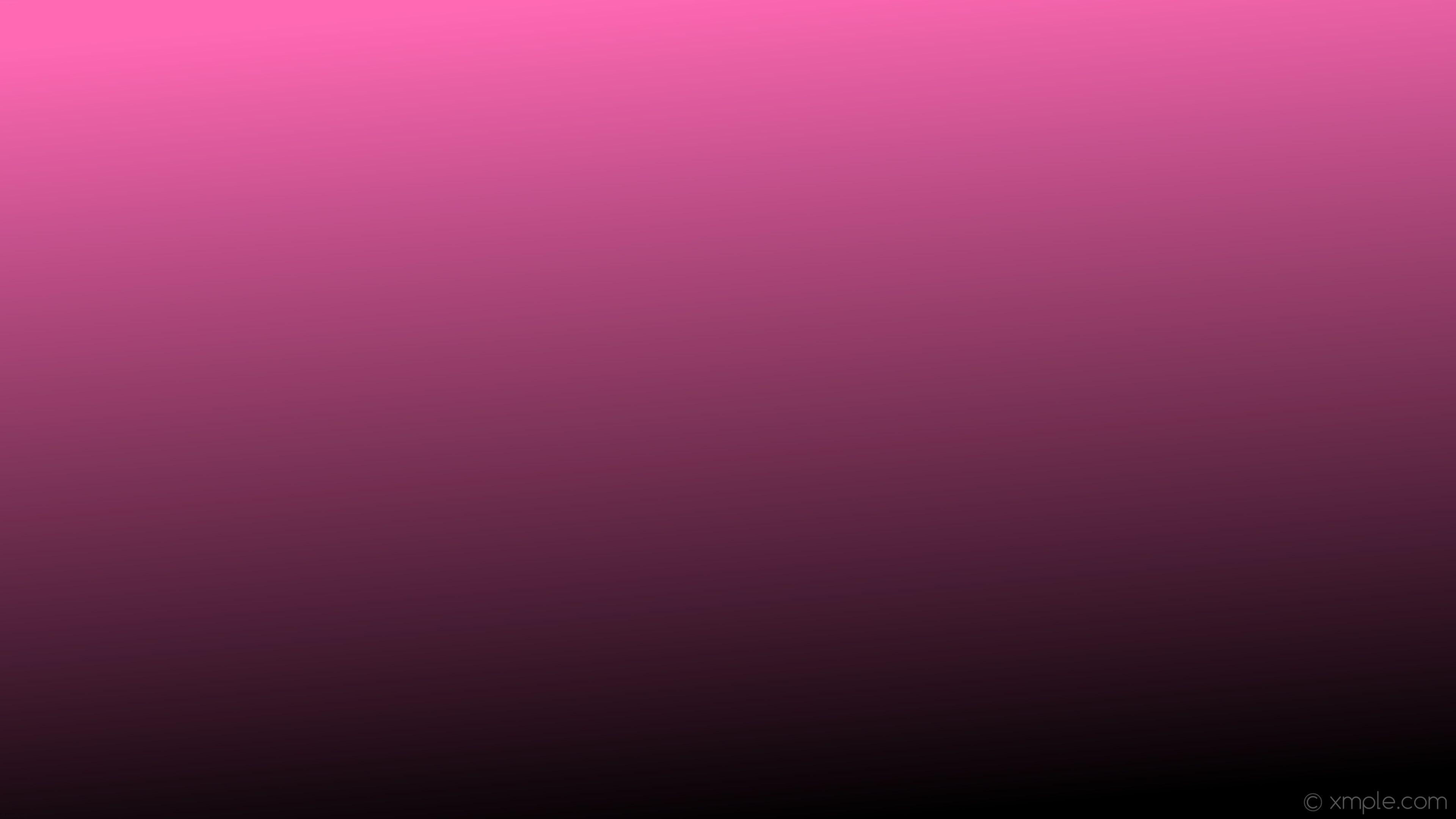 wallpaper black pink gradient linear hot pink #ff69b4 105Â°